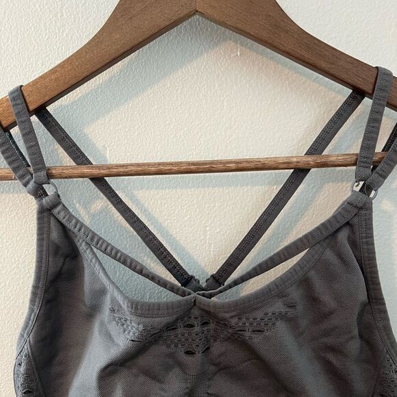 Gymshark Gray Energy Seamless Sports Bra - Picture 4 of 6
